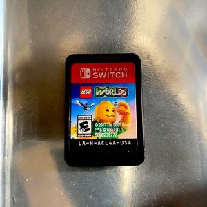 Nintendo Switch game called Lego Worlds